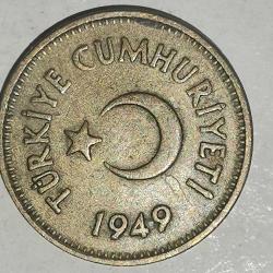 TÜRKİYE  1949    5   KURUŞ