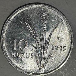 TÜRKİYE  1975   10 KURUŞ