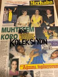 MERHABA GAZETESİ - DOĞUM GÜNÜ HEDİYESİ (TURKİSH - NEWSPAPER) - 27 TEMMUZ 1983 - SAYI : 31 - TAM TAKIM 12 SAYFADIR -Banu Alkan-Hanefi Gürbüz-Ajda Pekkan-Emel Sayın-Nükhet Duru-Yaprak Özdemiroğlu-Gönül Tansel-Mahmut Cevher-Pembe Mutlu-Adnan Kop-Baysan Yüksel-Nihal Arda-Orhan Veli-Ümit Tokcan-Coşkun Özarı-Şükrü Yüksel-Erkan Yüksel-Ali Altan-Bülent Ersoy-Joan Collins-Azize Gencebay-Sezen Aksu-Sinan Özer-Bora Ayanoğlu-Lalezar-Ayten Gökçer-Figen Han-Ali Altan-Enver Demirkan-Nazan Şoray-Serpil Çakmaklı-Ümit Besen-Temel Gürsu-Dursun Karadağ-Füsun Koray-Ayşen Gruda-Orhan Gencebay-Selma Güneri-Suna Yıldızoğlu-Çetin Alp-Ali Eşref Müezzinoğlu-Adnan Kop-Gönül Yazar-Gönül Göksel-Gönül Akkor-Gönül Tansel-Nurhan Damcıoğlu-Mualla Akın-Hakkı Yalçın