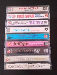 Ferdi Tayfur 9 adet Kaset
