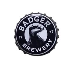 İngiltere  Badger Brewery Taç Kapak - Şişe Kapağı - Bira Kapağı - Gazoz Kapağı Koleksiyonluk