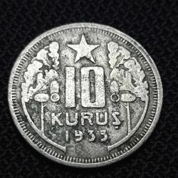10 Kuruş 1935