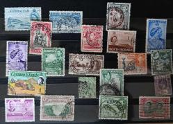 LOT.12 » İngiliz Sömürge pulları lotu