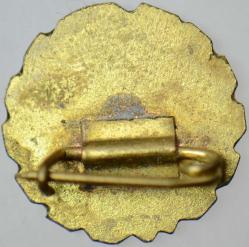 MACARİSTAN SOSYALİST ROZET-PİN. 15,5 mm RENKLİ MİNELİ.