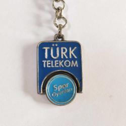 TÜRK TELEKOM ( Spor Oyunları ) METAL ANAHTARLIK