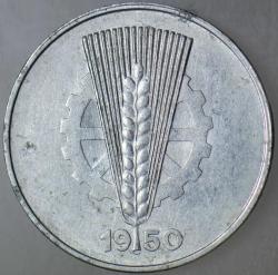 DOĞU ALMANYA 10 PFENNIG 1950 A. DDR.