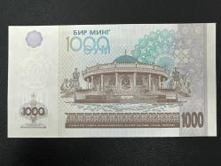Özbekistan 1000 Som 2001. Çil.