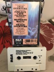 Reiner/Chicago Symphony, Tchaikovsky: 1812 Overture / Mendelsshon FINGAL'S CAVE / Listz MEPHISTO WALTZ / Brahms TRAGIC OVERTURE   Vintage Music Cassette Tape