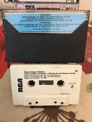 Waltzes by the Straus Family Cassette Boston Pops Arthur Fielder