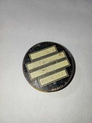 Perm-O-Rite Türkiye Cumhuriyeti Hükümeti damgalı antika bir daktilo şeridi teneke kutusu Yipranmalar var resimlerdeki haliyle