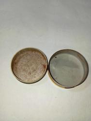 Perm-O-Rite Türkiye Cumhuriyeti Hükümeti damgalı antika bir daktilo şeridi teneke kutusu Yipranmalar var resimlerdeki haliyle