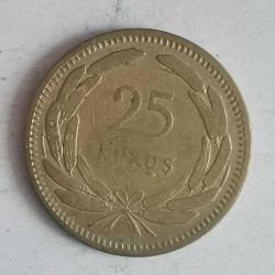 TÜRKİYE  1956  25  KURUŞ