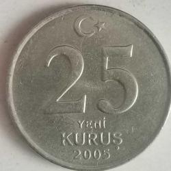 TÜRKİYE   2005   25  YENİ KURUŞ