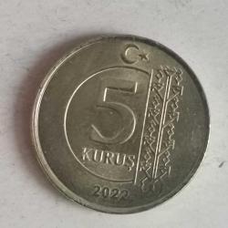 TÜRKİYE   2022    5  YENİ KURUŞ