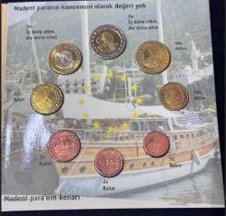 2004 - EURO SET TÜRKİYE CUMHURİYET SETİ ÇİL