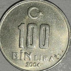 TÜRKİYE   2004   100  BİN LİRA