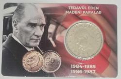 LOT.19 » TÜRKİYE  1987     50  LİRA     ÖZEL KAPAMASINDA