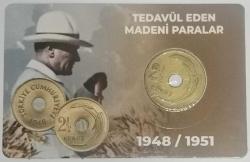 TÜRKİYE  1950   2,5   KURUŞ     ÖZEL KAPAMASINDA