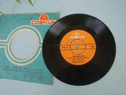 Efemera - FİKRET KIZILOK " Vurulmuşum - Emmo " 45 RPM - Orj. FİRMA KAPAKLI ( COŞKUN PLAK ) NADİR PLAK - kitantik - kitaLog