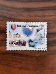 Efemera - 2014 Türk Halı ve Kilim Motileri Konulu- Resmi Posta Pulu (İsfila R331) - kitantik - kitaLog