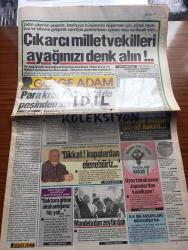 Gölge Adam Gazetesi - Turkish Newspaper - 21 28 Eylül 1992 - çıkarcı milletvekilleri ayağınızı denk alın - korkusuz bakan Cavit Çağlar yazan Nur Pınar - para krizi Türkiye'yi de peşinden sürüklüyor - en düşük asgari ücret bizde - Avrupa'nın alacağı karar Türkiye'yi nasıl etkiler - ordinaryus Lefter Küçükandonyadis 4 büyükleri uyardı dikkat kupalardan elenebiliriz - Mandela'dan zeytin dalı - tedavisi olmayan M.S. hastalığını yenen Ayşe İyison ve mucize diyeti - Beatrice Dalle sıradışı bir kişiliğe sahip Fotoğrafı - Yonca Evcimik fotoğraf - Lale Mansur filme katkısı olmayan yatak sahnesinde oynamam - dünyanın en eski sapıklığı tecavüz - tarihin tek yararlı korsanı Kristof Kolomb - İsrail başbakanı İzak Rabin Almanya'da - dedikodu rahatlatıyor ama - test erkeklerin idealindeki kadın mısınız - Botev'i tek başına yıkan Sakaryalı Türkiye'nin gözdesi kralların Kralı Aykut Kocaman Fotoğrafı - Galatasaray'da yeni dönem - kupada tur 180 dakikadır - Trabzonsporlu Ünal Karaman profesyonel değilim