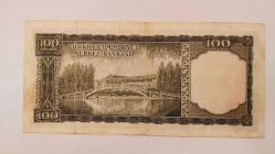 5.EMİSYON 5.TERTİP 100 TÜRK LİRASI SERİ NO C62 047643 TEMİZ MERTEBESİNDE 334