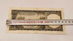 5.EMİSYON 5.TERTİP 100 TÜRK LİRASI SERİ NO C62 047643 TEMİZ MERTEBESİNDE 334