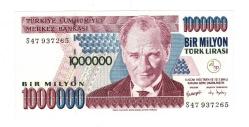 7.Emisyon 2.Tertip 1000000 Türk Lirası Seri S47 - ÇİL TCK10168