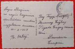 Kartpostal: İsviçre Gstaad Royal Hotel Winter Palace (10 Mart 1939 Tarihli, Damgalı ve Arkası Türkçe Yazılı)