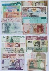 Farklı Ülkeler Kağıt Para Seti Çil 20 Farklı Para 20 Farklı Ülke Çİl ( UNC ) Koleksiyon Para