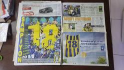 SABAH GAZETESİ - 23 MAYIS 2011 - FENERBAHÇE ŞAMPİYON ''ÇILGIN ŞAMPİYON'' - ALEX DE SOUZA - MEHMET BARLAS, YAVUZ DONAT, TRABZONSPOR - NURİ BİLGE CEYLAN'A CANNES'DAN ÖDÜL - PİLOT, BÜYÜK BİR FACİAYI ÖNLEDİ - DEPREMZEDENİN HUKUK ZAFERİ - PAKİSTAN'DA HAPİS TÜRK KADINI - HER ŞEY AIDS İÇİN - ARNOLD SCHWARZENEGGER'IN GAYRİMEŞRU İKİ ÇOCUĞU VAR - LEMAN SAM ve KIZI BİRLİKTE SAHNE ALDI - HAŞMET BABAOĞLU - DÜNYANIN 14 YENİ KAŞİFİNDEN BİRİ TÜRK, DOÇENT DR. ÇAĞAN HAKKI ŞEKERCİOĞLU - REFİK ERDURAN - ''METHİNE DİLLER KISIR'' DENİLEN DİVRİĞİ ULU CAMİ KORUMASIZ! - ERDAL ŞAFAK - ROMA LAHTİNİ YEMLİK YAPTILAR - ENGİN ARDIÇ - IRAK'IN İBOSU BARIŞ ELÇİSİ OLARAK DÖNDÜ - HYUNDAİ'NİN DEV YATIRIMI SON VİRAJDA - UFUK SANDIK - KİA DA TÜRKİYE'Yİ YATIRIM RANDIMANINA ALDI - İSKENDER GÜNEN - MURAT ÖZBOSTAN - LEVENT TÜZEMEN - METİN TEKİN - GÜRCAN BİLGİÇ - AHMET ÇAKAR - RIDVAN DİLMEN - TOPLAM 20 SAYFA, İÇ SAYFALARI EKSİK. SPOR SAYFALARI TAM, EKSİKSİZ