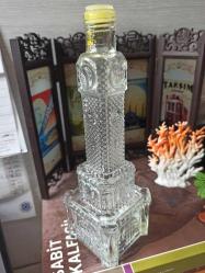 izmir saat kulesi cam kolonya şişesi & 22 cm