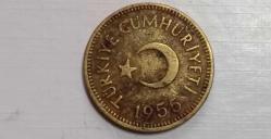 TÜRKİYE CUMHURİYETİ 25 KURUŞ 1956