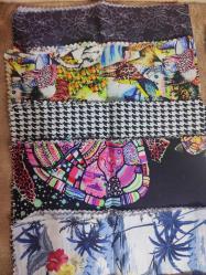 Çeşitli Desenli Parça Kumaşlar (Patchwork Yapımı vs)