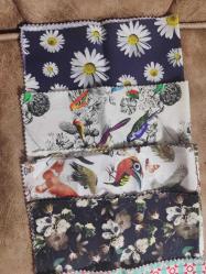 Çeşitli Desenli Parça Kumaşlar (Patchwork Yapımı vs)