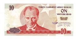 8.Emisyon 1.Tertip 10 Yeni Türk Lirası (10 YTL) Seri D26 - ÇİL TCK10208