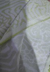 Desenli Ve Düz Yeşil Kumaş Seti