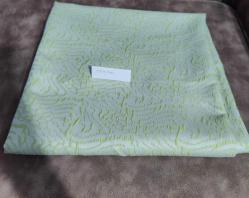 Desenli Ve Düz Yeşil Kumaş Seti