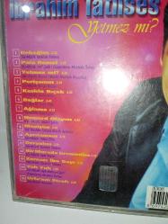 Cd İbrahim Tatlıses yetmez mi albümü. Orijinal.