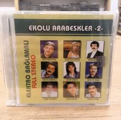 EKOLU ARABESKLER 2 CD JELATİNLİ MÜSLÜM GÜRSES KAMURAN AKKOR CANAN SABAH VE ÇEŞİTLİ SANATÇILAR