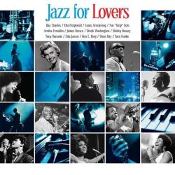Jazz For Lovers (Plak) Ella Fitzgerald & Louis Armstrong, Shirley Bassey, Aretha Franklin, Sam Cooke, Tony Bennett,  James Brown