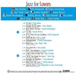 Jazz For Lovers (Plak) Ella Fitzgerald & Louis Armstrong, Shirley Bassey, Aretha Franklin, Sam Cooke, Tony Bennett,  James Brown