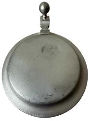 Antika Zin Kapaklı Cam Alman Tankart Bira Bardağı