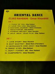 Elias Rahbani Omar Khorshid ‎Oriental Dance plak