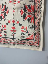 Nevşehir Ürgüp Kapadokya Hatırası Vintage Çift Taraflı Kumaş Çanta