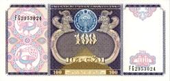 ÖZBEKİSTAN 100 SOM