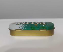 Eski Falım Yeşilçay Metal Sakız Kutusu