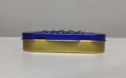 Eski Falım Klasik Sade Metal Sakız Kutusu