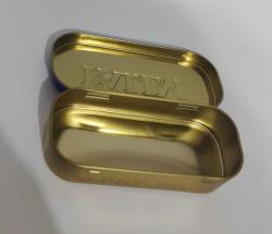 Eski Falım Klasik Sade Metal Sakız Kutusu