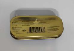 Eski Falım Klasik Sade Metal Sakız Kutusu